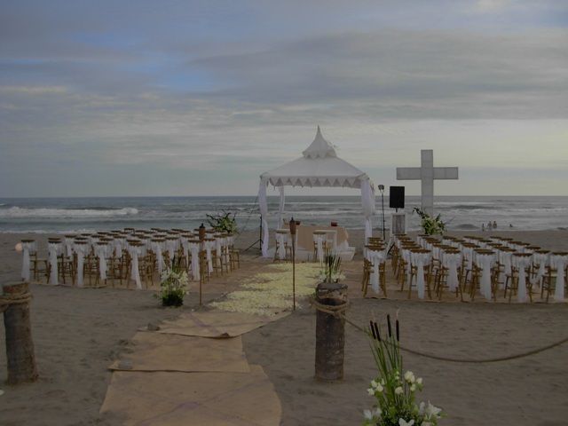 Ceremonia Religiosa en la Playa