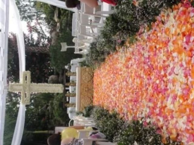 Ceremonia en Jardín / Cruz de Rosas Naturales