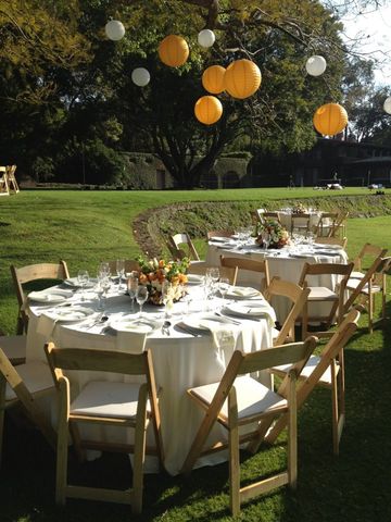 Boda Campestre en naranjas